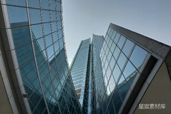 高清摄影 低角度拍摄高层建筑