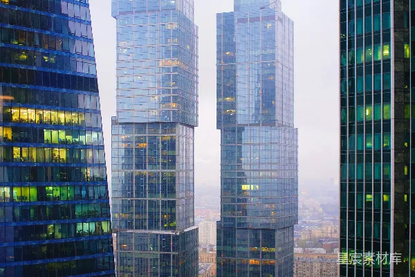 高清摄影 白天的高层建筑