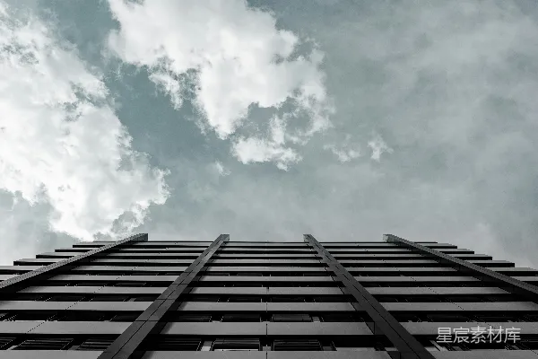 高清摄影 高层建筑的低角度摄影