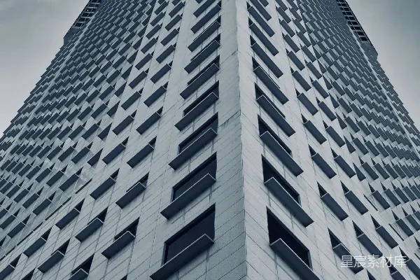 高清摄影 一座有许多窗户的高楼