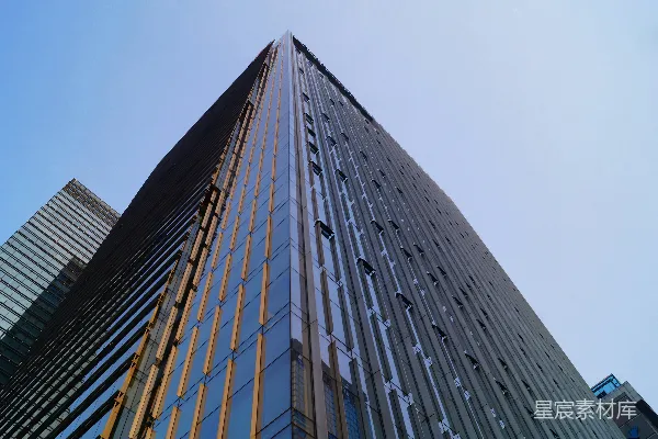 高清摄影 高楼的低角度摄影