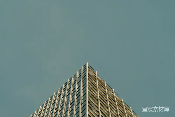 高清摄影 低角度拍摄高层建筑