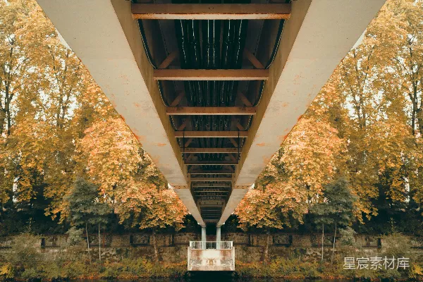 高清摄影 一座跨越水面的大桥