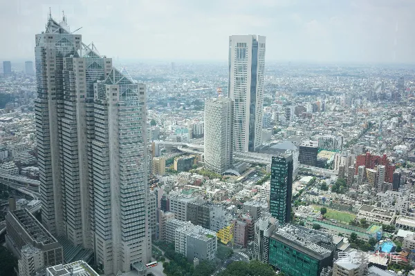 高清摄影 白天的城市建筑物俯瞰图