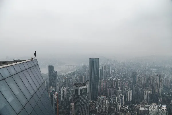 高清摄影 白天的高层建筑
