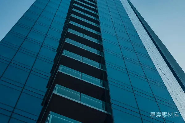 高清摄影 低角度拍摄的建筑物照片