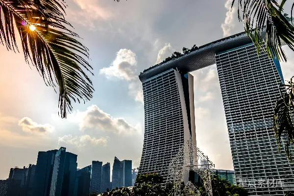 高清摄影 新加坡滨海湾金沙