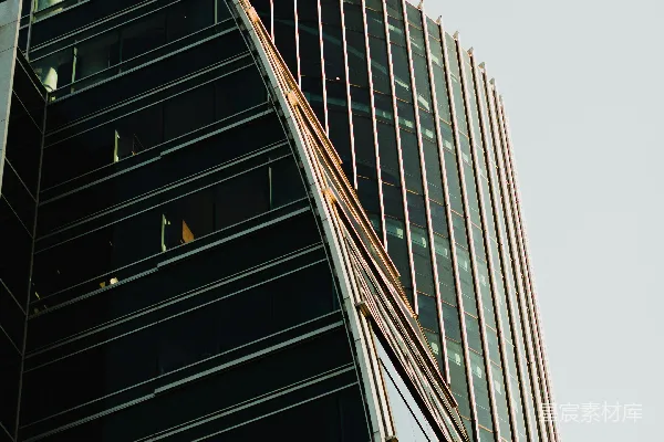 高清摄影 低角度拍摄建筑物