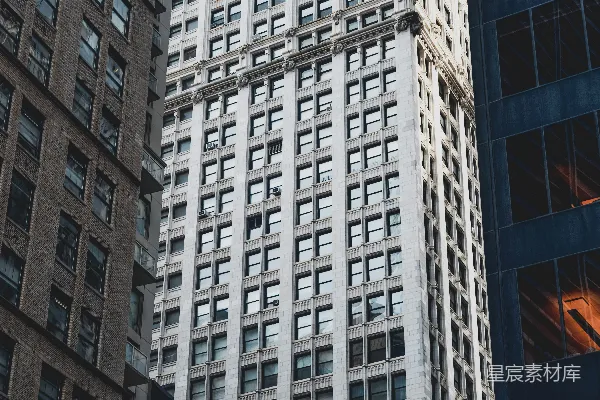 高清摄影 白色和棕色的混凝土建筑