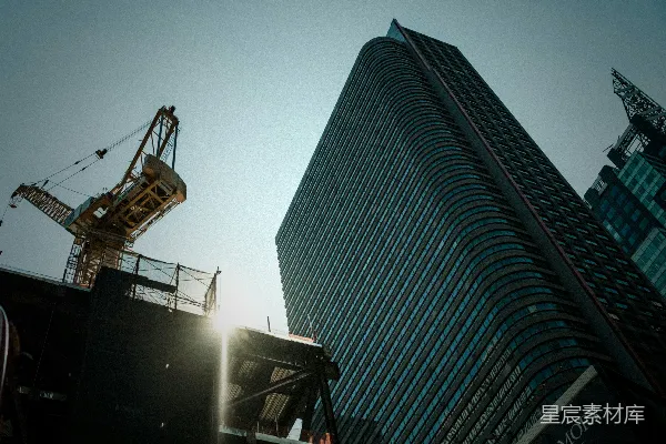 高清摄影 灰色混凝土建筑