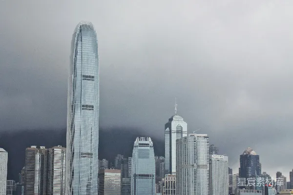 高清摄影 白天的城市景观