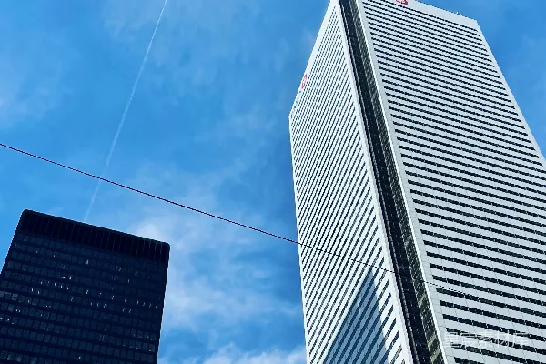 高清摄影 几栋摩天大楼