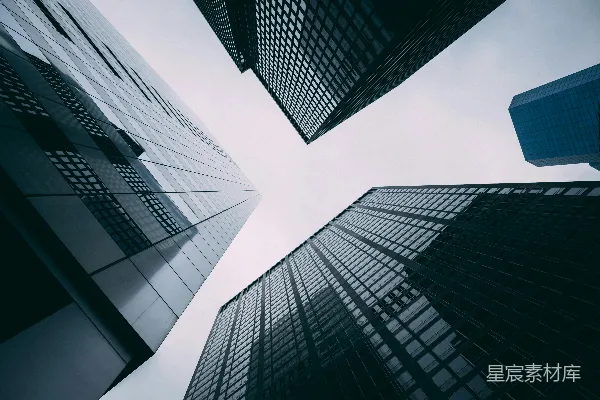 高清摄影 高层建筑的低角度摄影