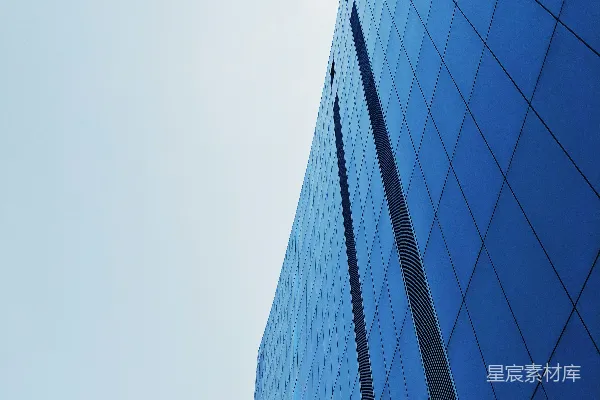 高清摄影 低角度拍摄幕墙建筑