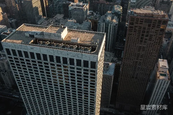 高清摄影 建筑物的空中视角