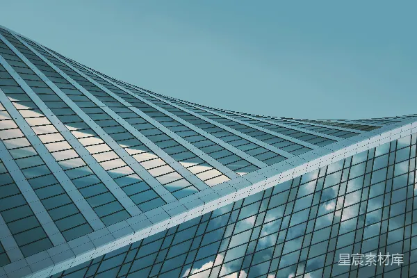高清摄影 低角度拍摄的建筑