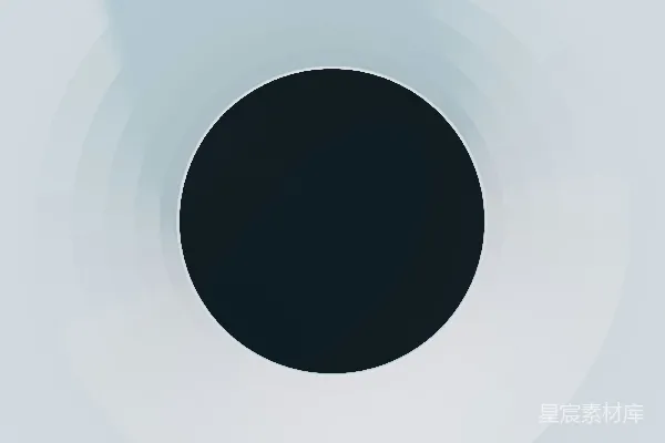 高清摄影 一个黑洞在白色墙壁的中间