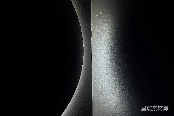 高清摄影 抽象的弯曲光影形状