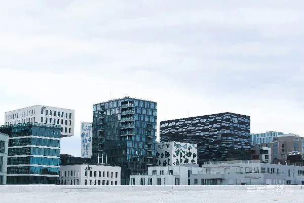 高清摄影 白天城市高层建筑的景色