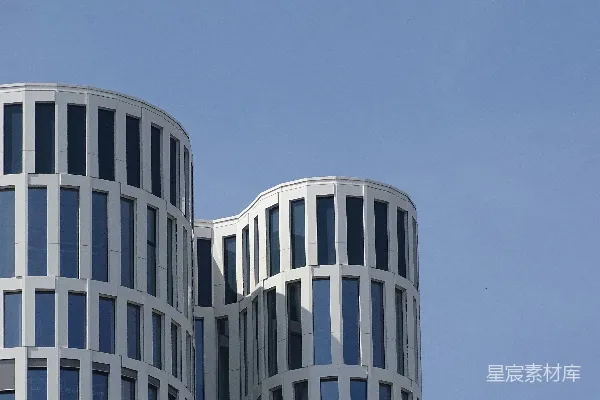 高清摄影 白色建筑