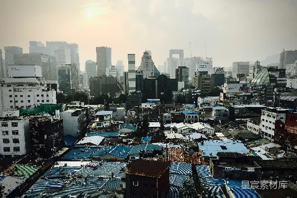 城市俯瞰图
