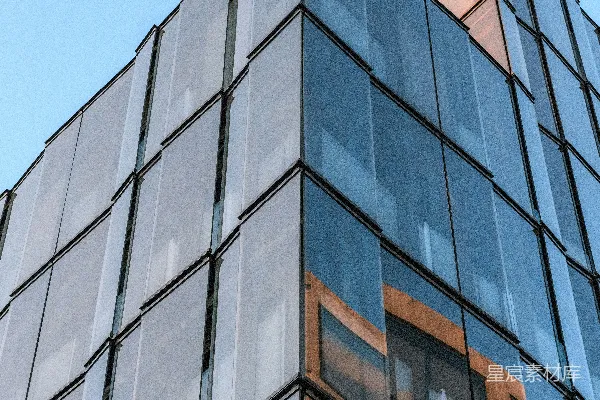 高清摄影 现代玻璃建筑外墙反射天空