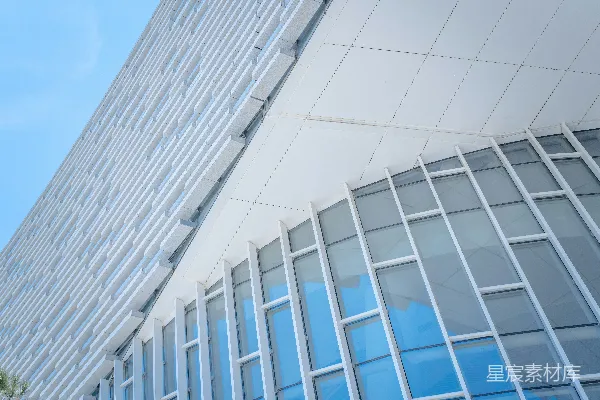 高清摄影 白天的白色混凝土建筑