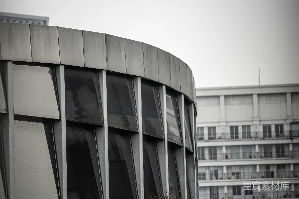 高清摄影 一个建筑物的低角度视图