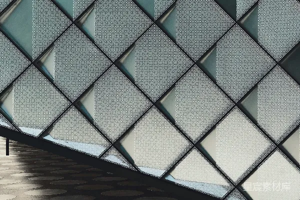 高清摄影 混凝土墙的建筑摄影