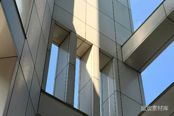 高清摄影 现代建筑，几何形状与影子