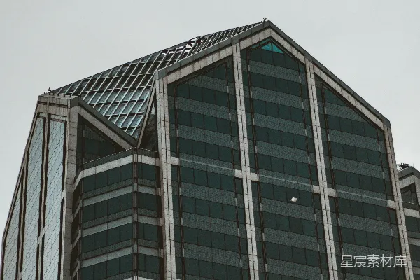 高清摄影 黑白混凝土建筑