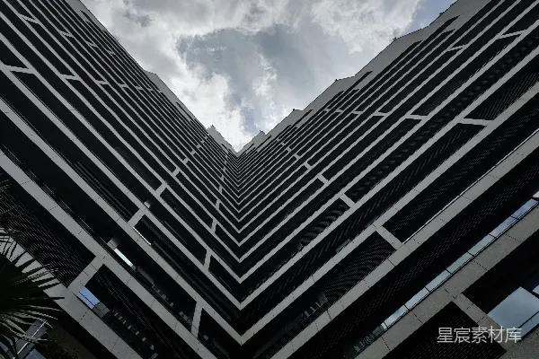 高清摄影 白天的高楼大厦