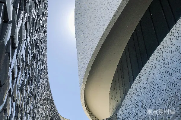 高清摄影 白天的白色混凝土建筑
