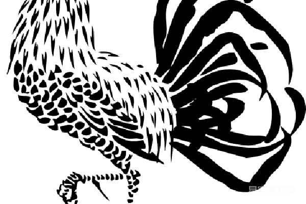 元素素材 公鸡