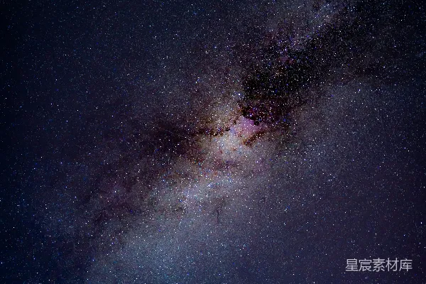 空间中的一个星系