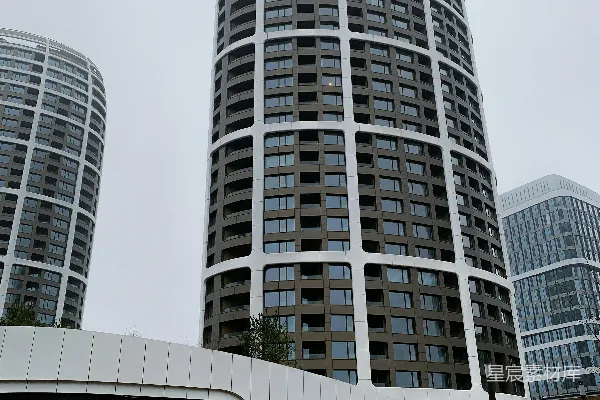 高清摄影 白色和黑色的混凝土建筑
