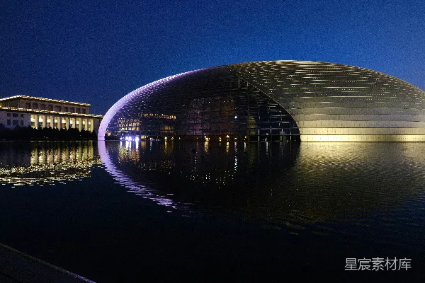 高清摄影 悉尼歌剧院在夜间