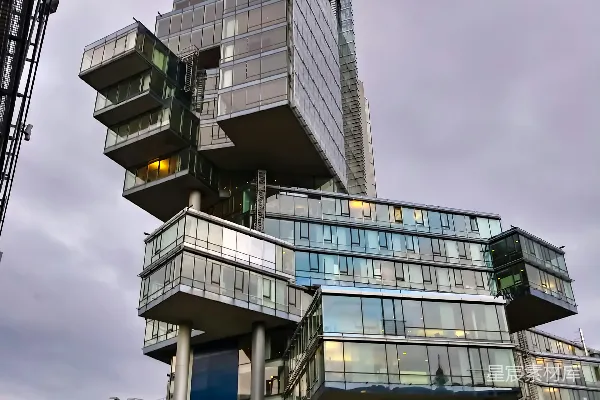 高清摄影 灰色建筑