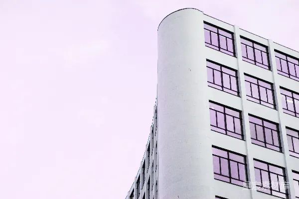 高清摄影 白色混凝土建筑