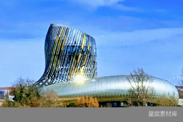 高清摄影 现代建筑具有独特的外形。