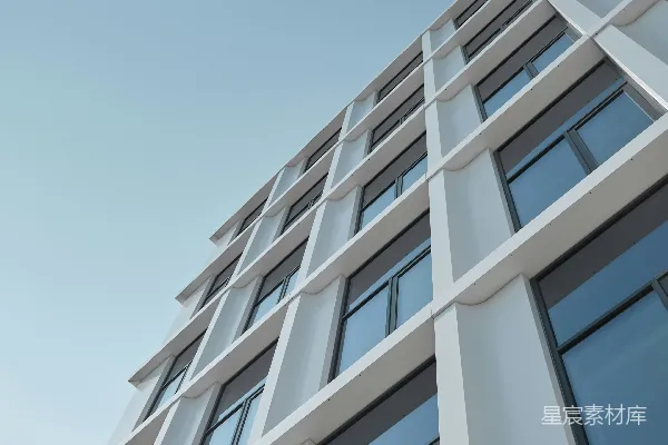 高清摄影 建筑物的低角度视图