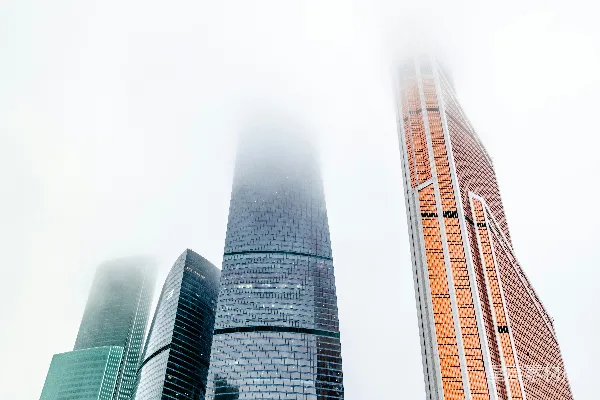 高清摄影 高层建筑的低角度摄影