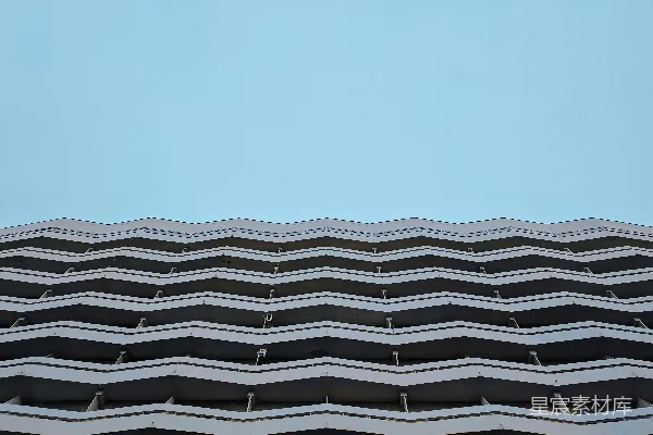 高清摄影 灰色和白色混凝土建筑