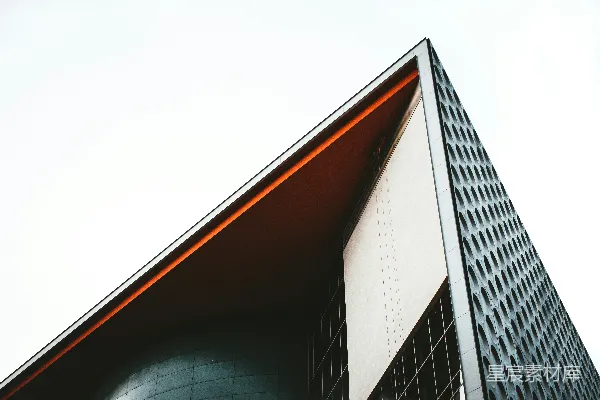 高清摄影 棕色和白色相间的混凝土建筑