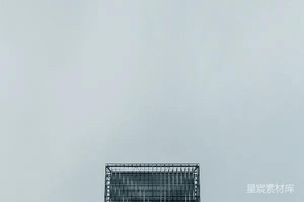 高清摄影 灰色高层建筑