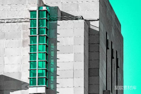 高清摄影 红色和灰色的混凝土建筑
