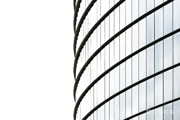 高清摄影 白日里的一座混凝土建筑