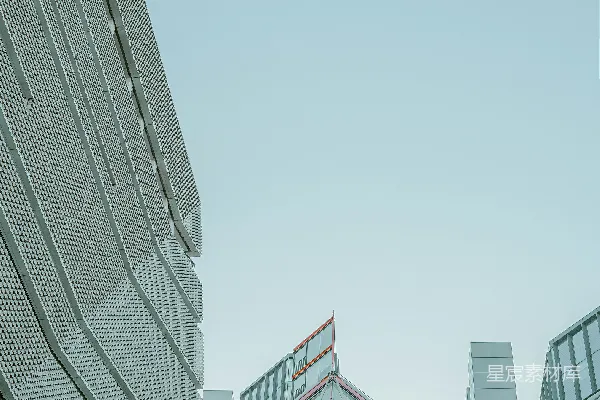 高清摄影 白天拍摄建筑物的低角度照片