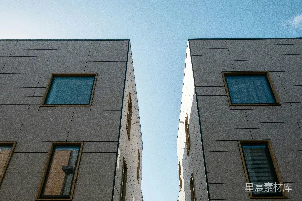 高清摄影 白天的白色混凝土建筑