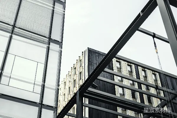 高清摄影 黑白混凝土建筑